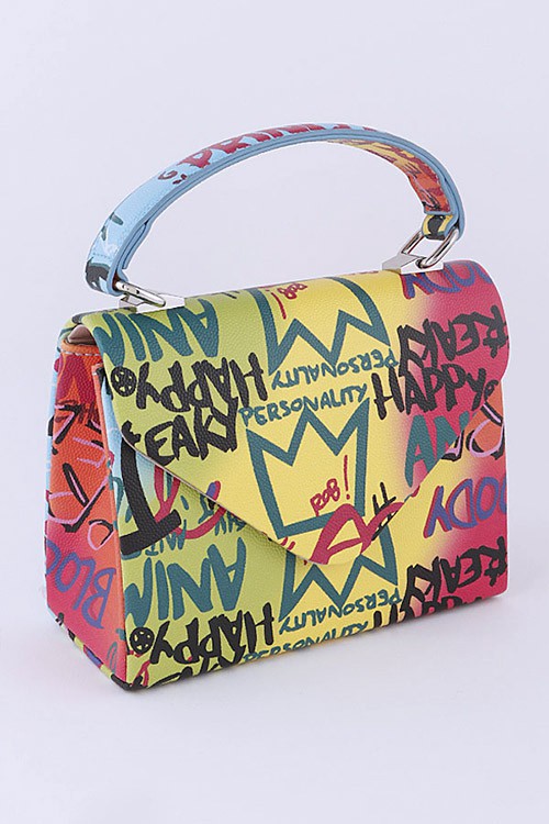 GRAFFITI BOX SWING BAG