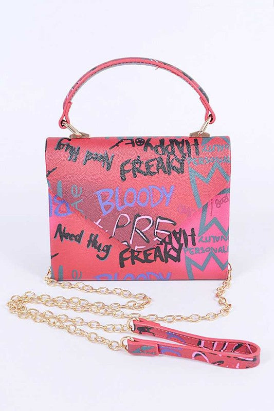 GRAFFITI BOX SWING BAG