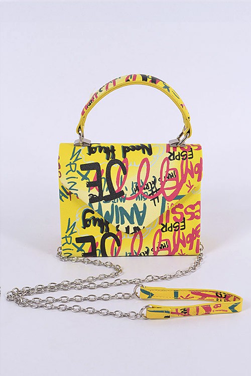 GRAFFITI BOX SWING BAG
