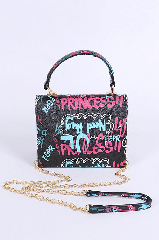 GRAFFITI BOX SWING BAG