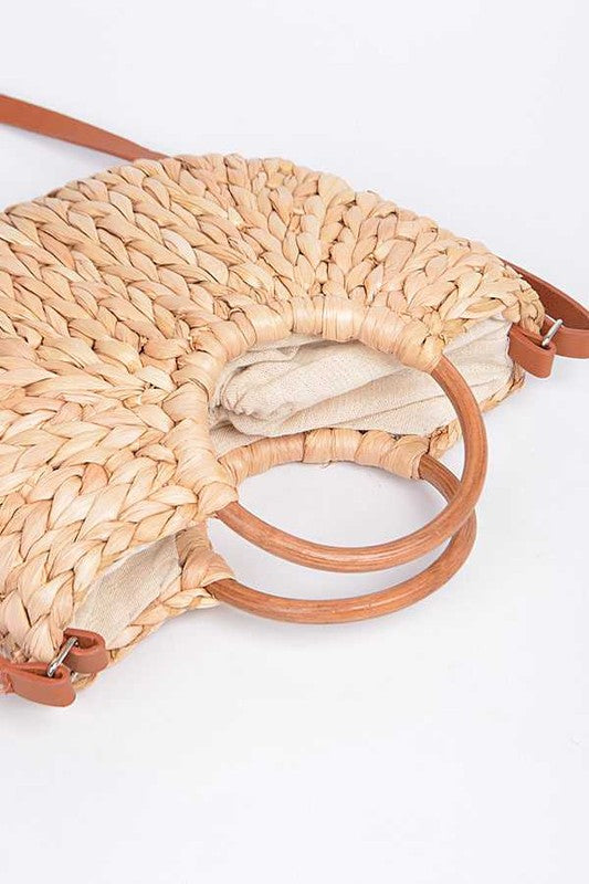 STRAW WEAVE BAG