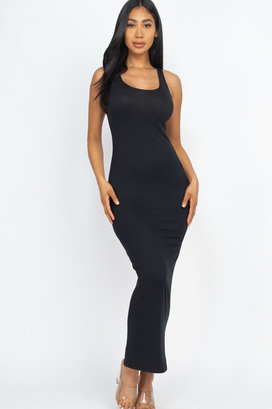 SLEEVELESS MAXI DRESS