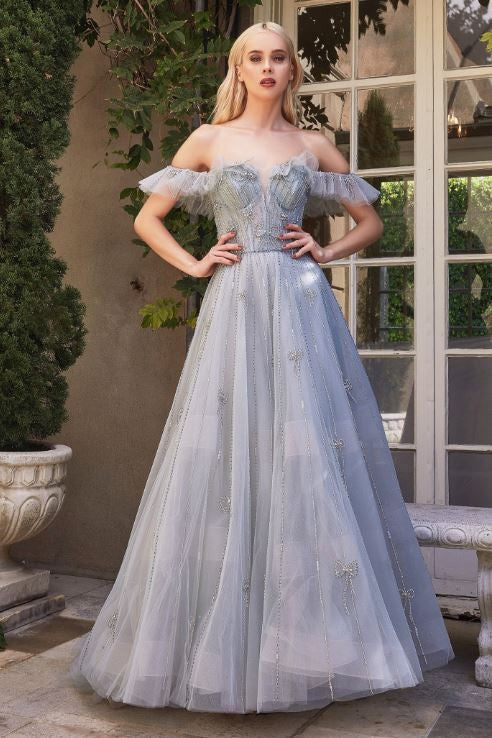 CHARLOTTE OFF THE SHOULDER GOWN