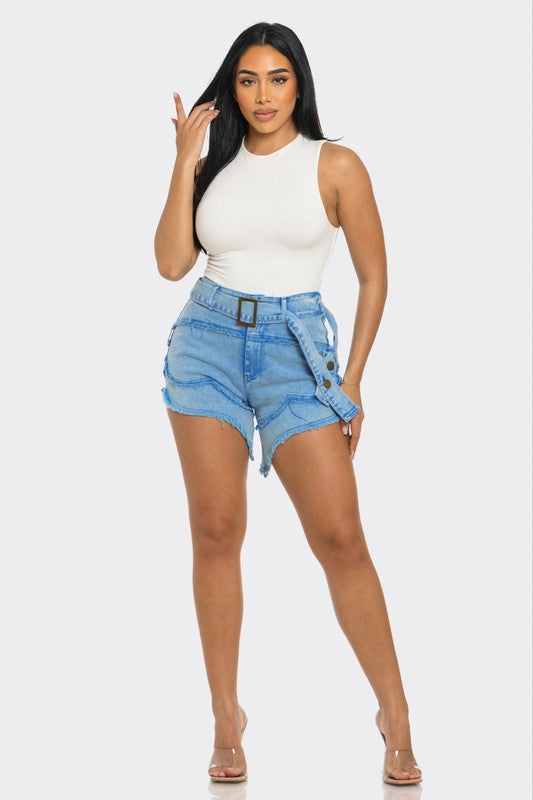 ATHINA CASUAL STRAP SHORTS
