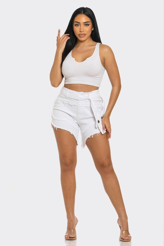 ATHINA CASUAL STRAP SHORTS