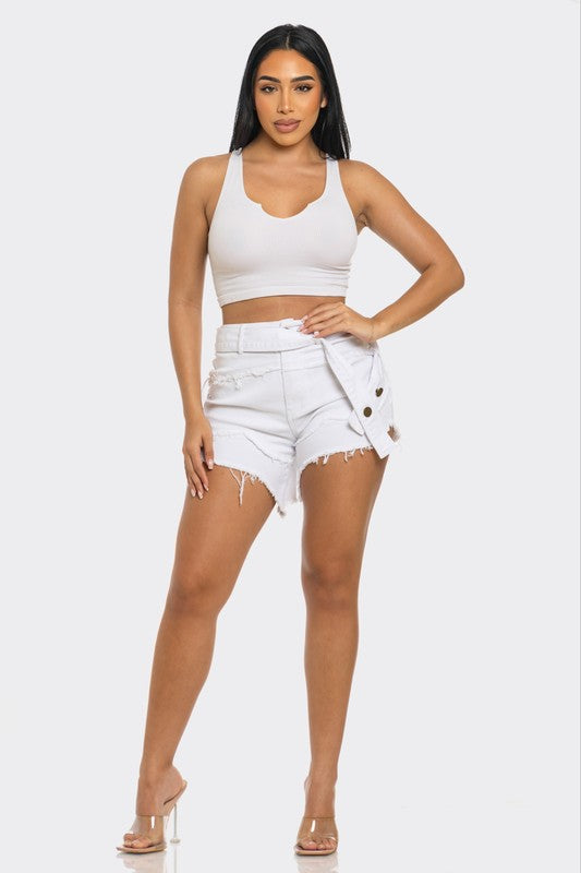 ATHINA CASUAL STRAP SHORTS
