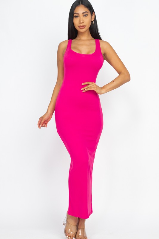 SLEEVELESS MAXI DRESS