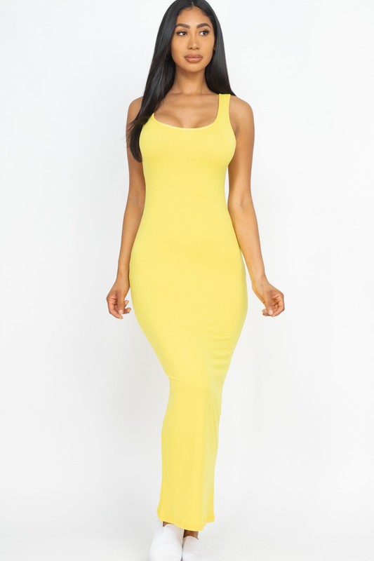 SLEEVELESS MAXI DRESS
