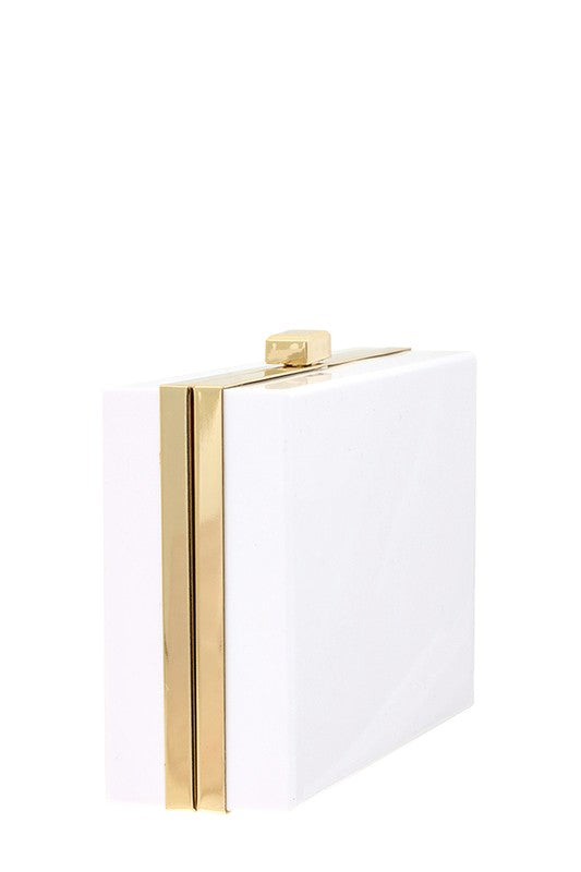 ACE OF HEARTS CARD CLUTCH EVENING BAG