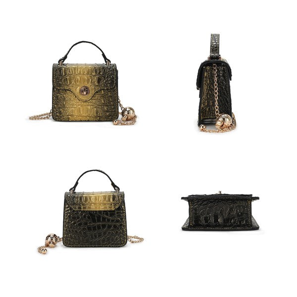 MKF LUXE MINI SATCHEL WITH CHAIN STRAP BY MIA K