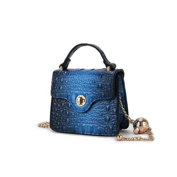 MKF LUXE MINI SATCHEL WITH CHAIN STRAP BY MIA K