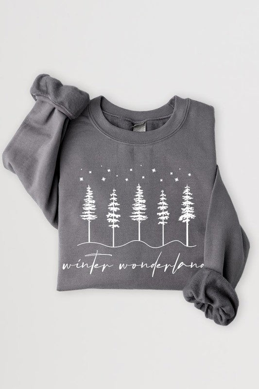 WINTER WONDERLAND GRAPHIC FLEECE SWEATSHIRT