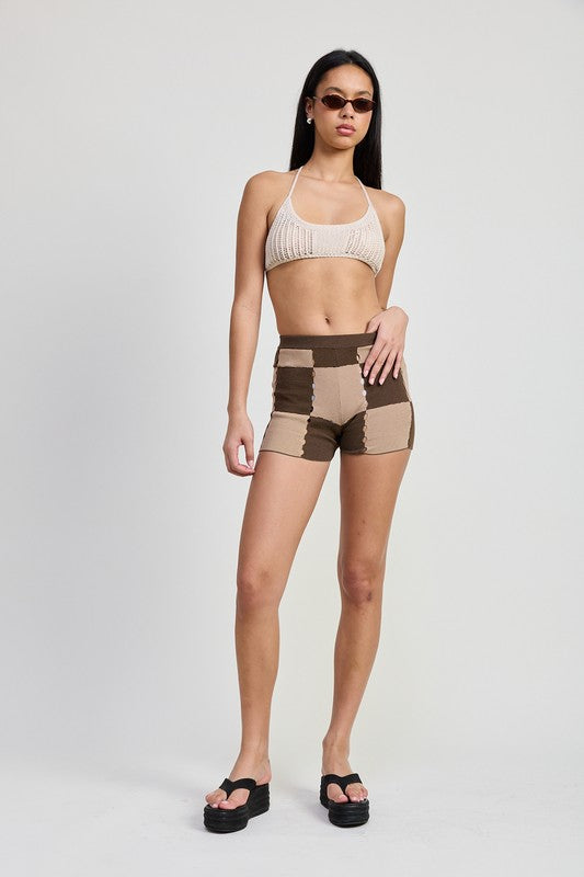 CROCHET OPEN BACK BRALETTE