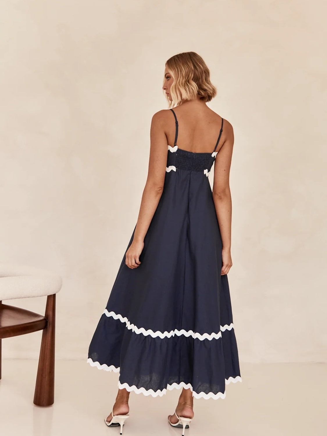 SPAGHETTI STRAP MAXI DRESS