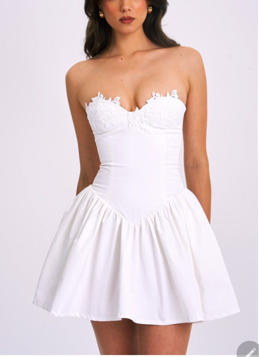 MISS CIRCLE SACHA BUSTIER MINI DRESS
