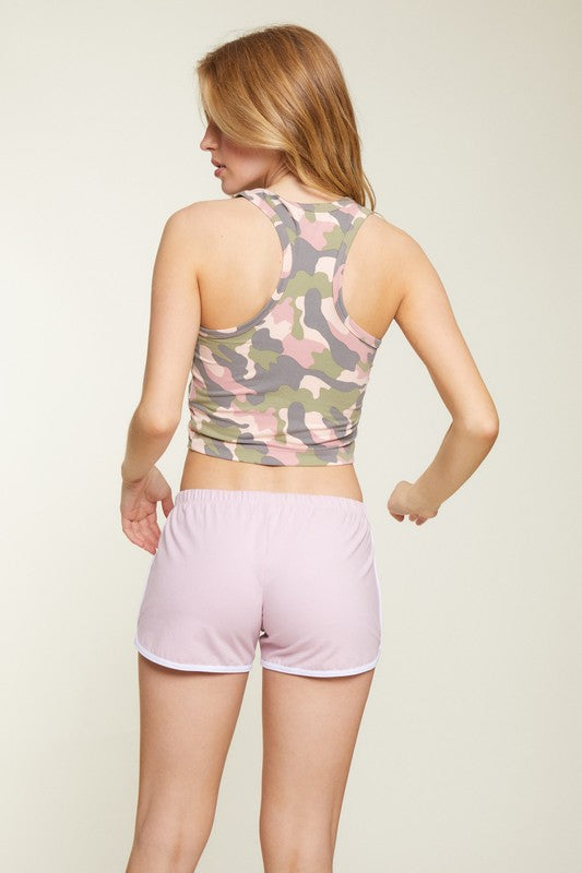 CAMO RACERBACK TANK