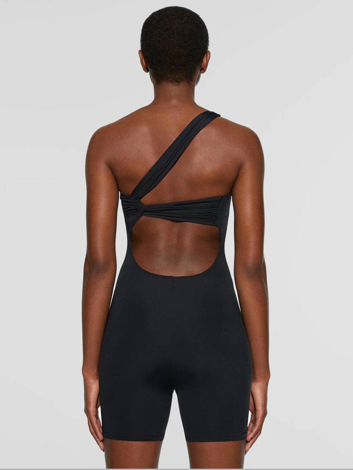 ONE SHOULDER ACTIVE ROMPER