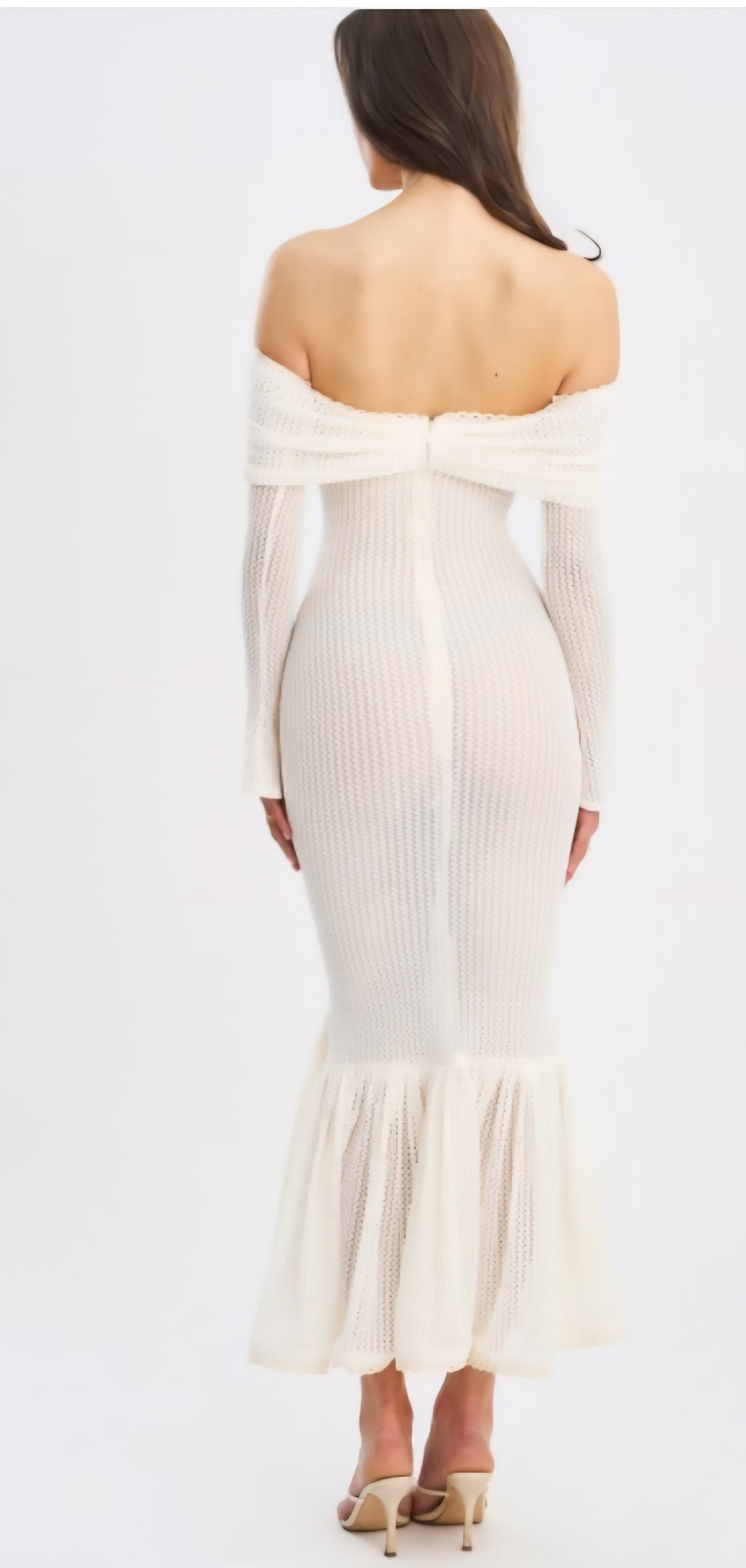 MISS CIRCLE KAEDYN OFF THE SHOULDER MERMAID DRESS