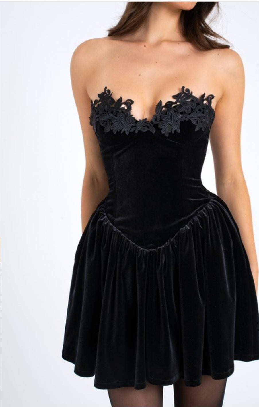 MISS CIRCLE SACHA BUSTIER MINI DRESS
