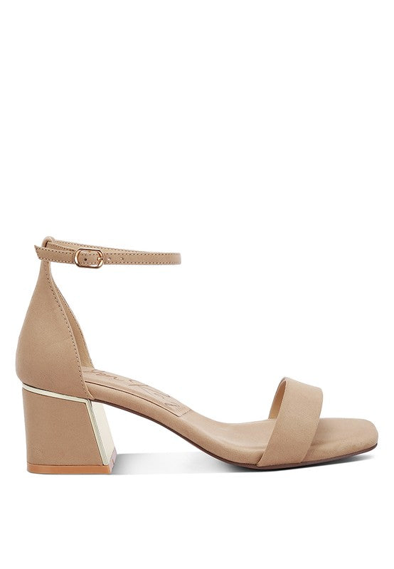 ESHE BLOCK HEEL SANDALS