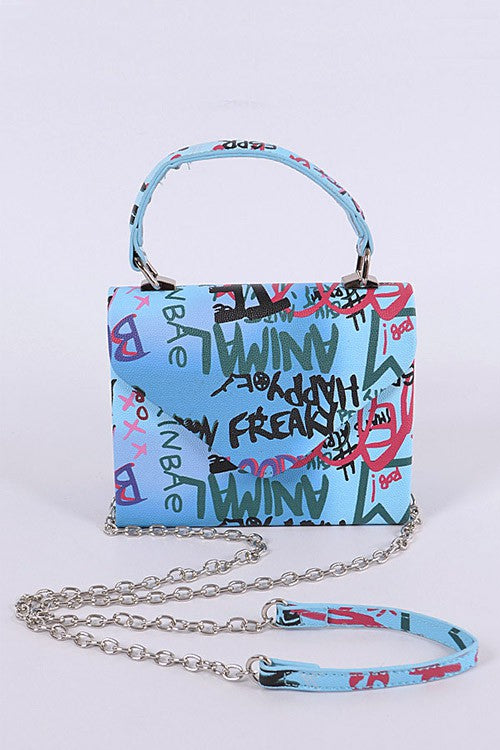 GRAFFITI BOX SWING BAG