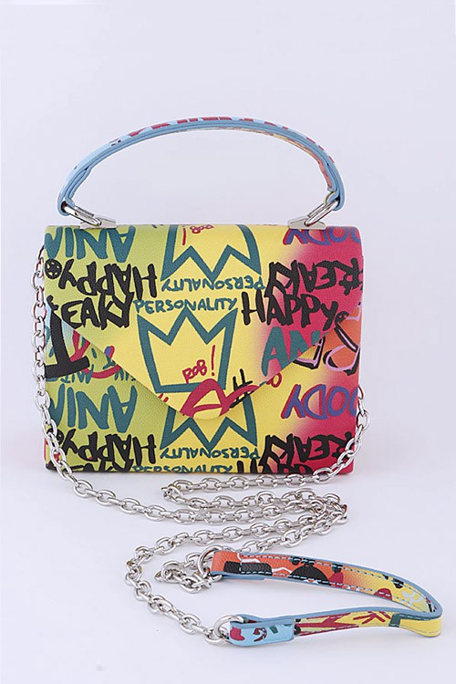 GRAFFITI BOX SWING BAG