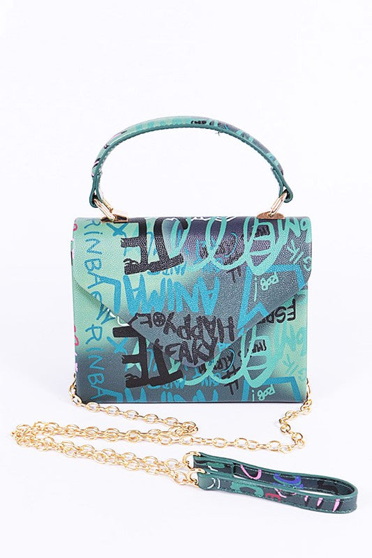 GRAFFITI BOX SWING BAG