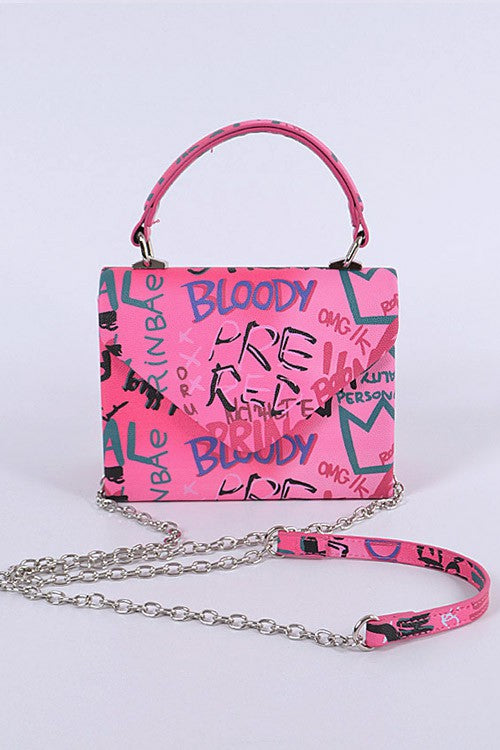 GRAFFITI BOX SWING BAG