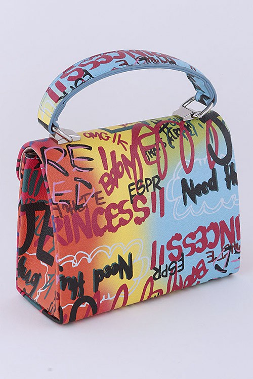 GRAFFITI BOX SWING BAG