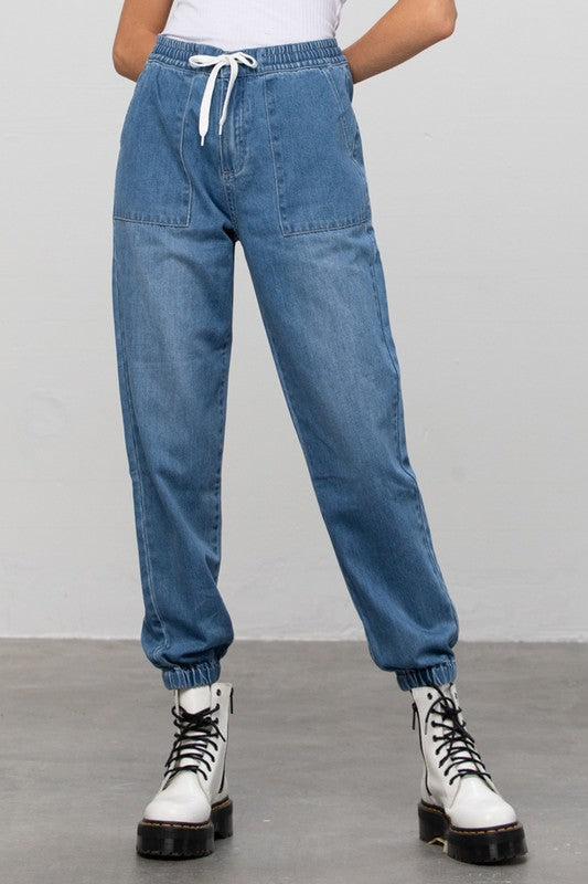 EASY PREMIUM DENIM JOGGER PANT