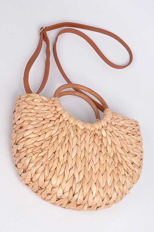 STRAW WEAVE BAG