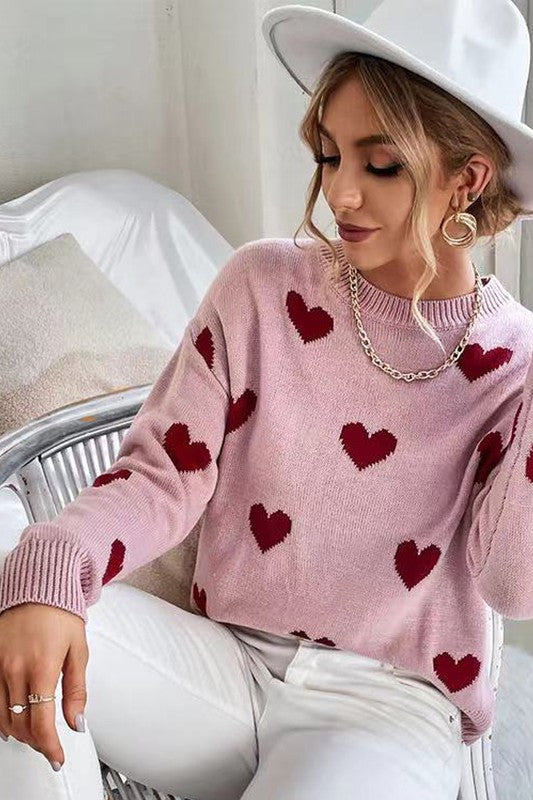 HEART SWEATER