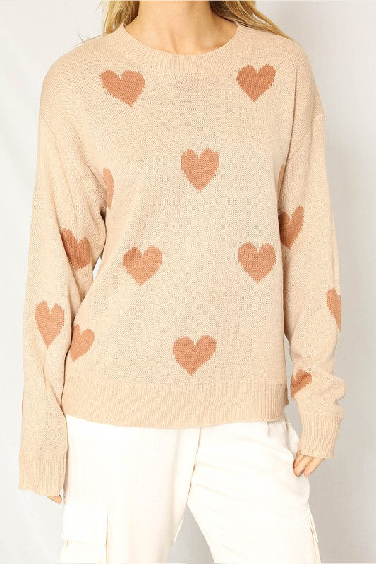 HEART SWEATER