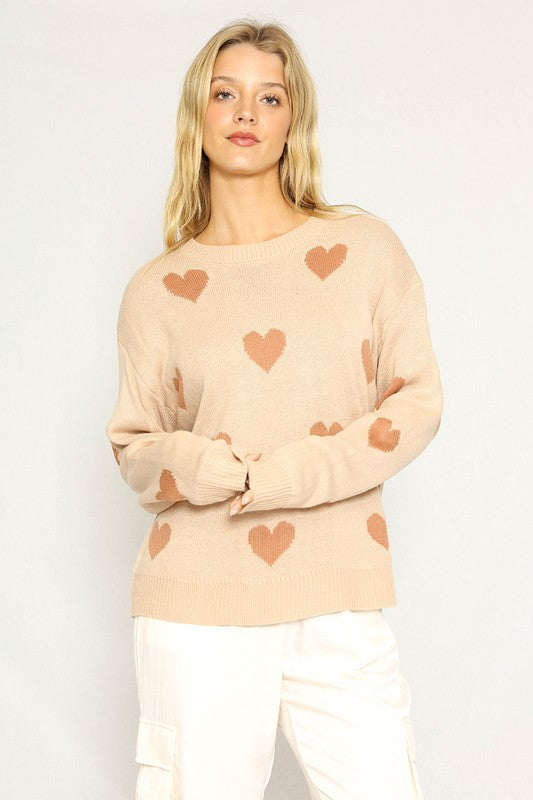 HEART SWEATER