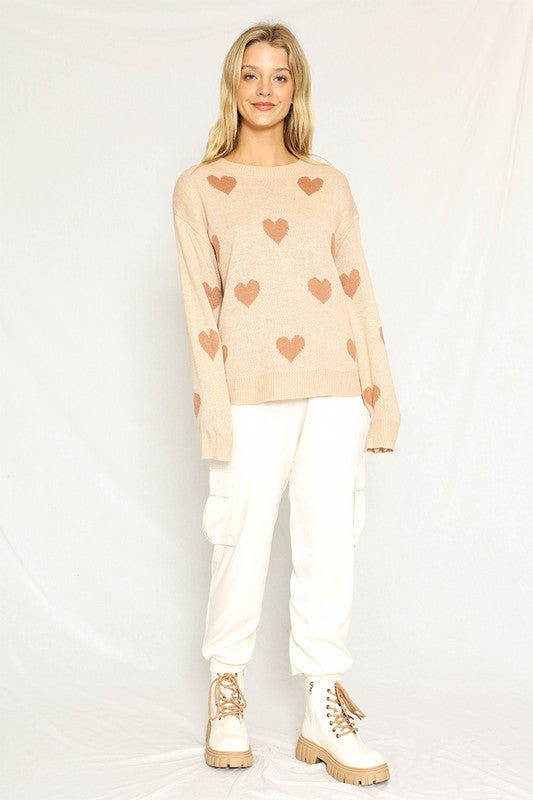 HEART SWEATER