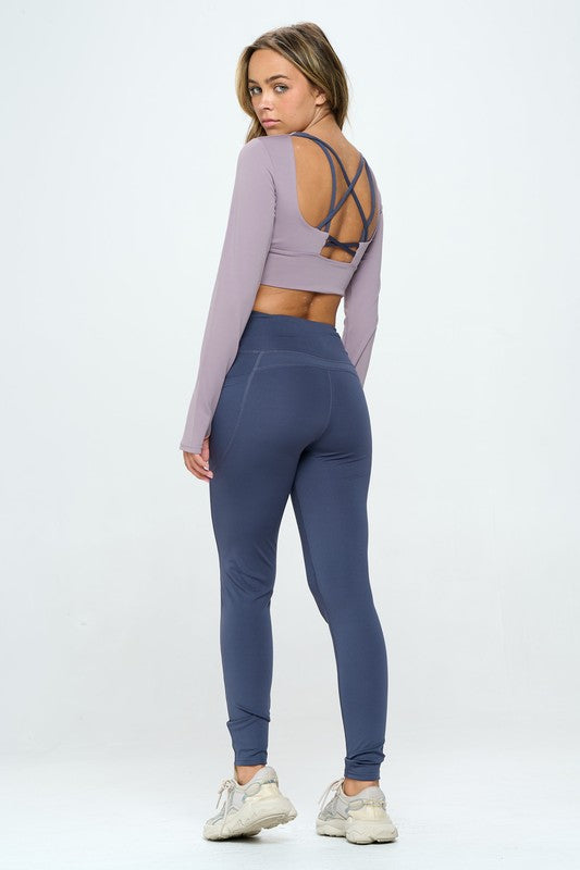 TWO TONE ACTIVEWEAR SET