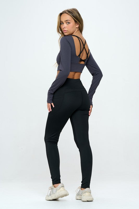 TWO TONE ACTIVEWEAR SET