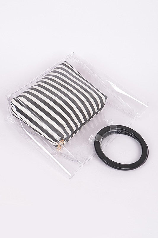 2 In 1 TRANSPARENT BAG SET