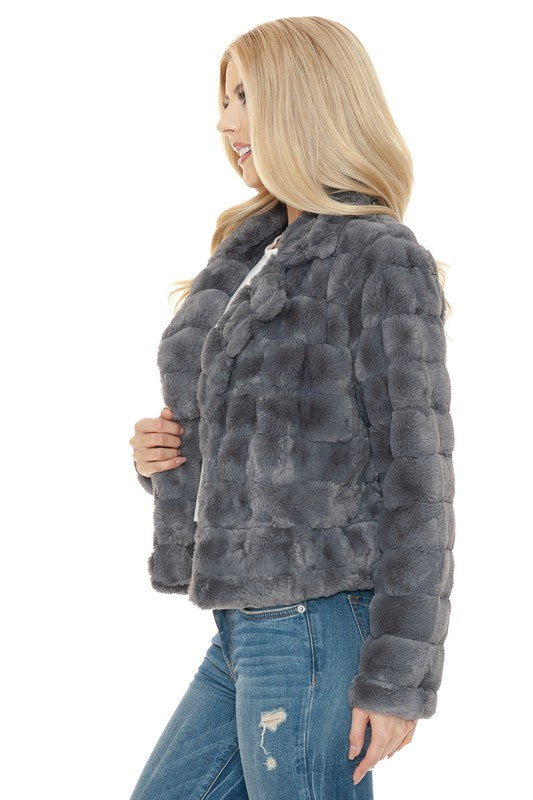 FAUX FUR JACKET