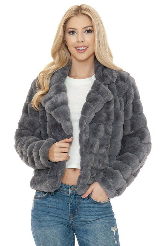 FAUX FUR JACKET