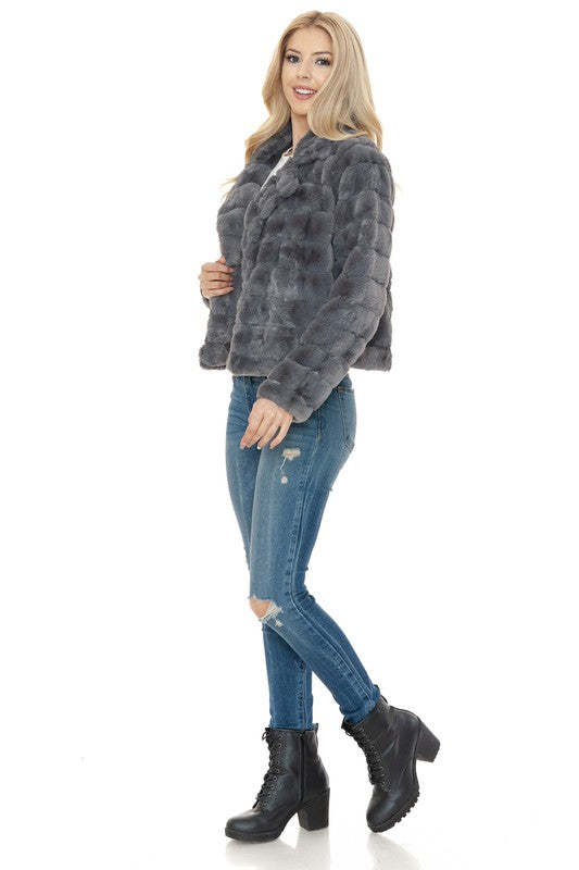 FAUX FUR JACKET