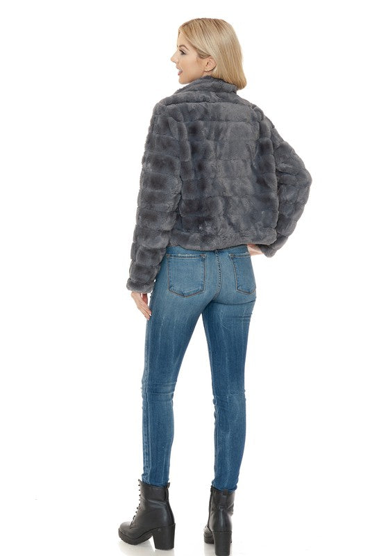 FAUX FUR JACKET