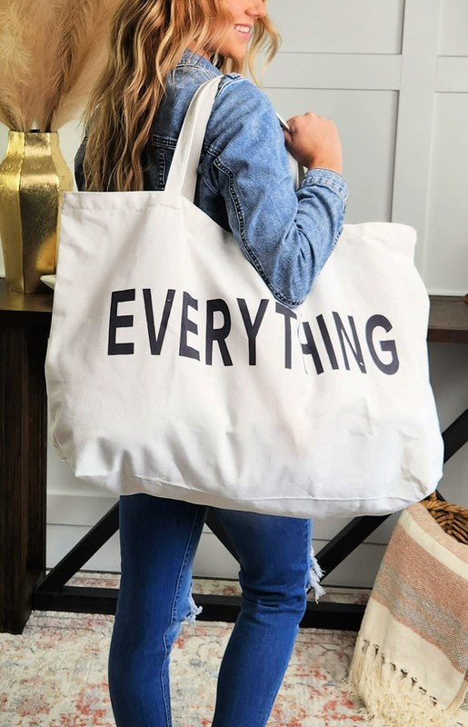 EVERYTHING X LARGE TOTE CARRY BAG
