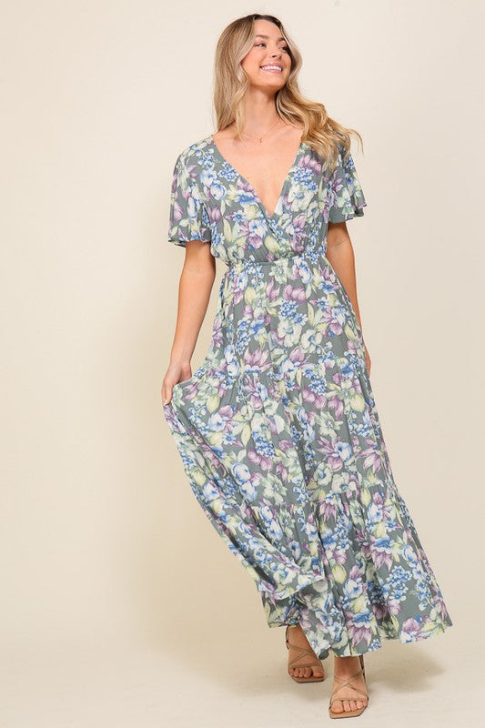 ARYA FLORA MAXI DRESS