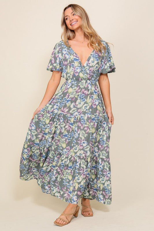 ARYA FLORA MAXI DRESS