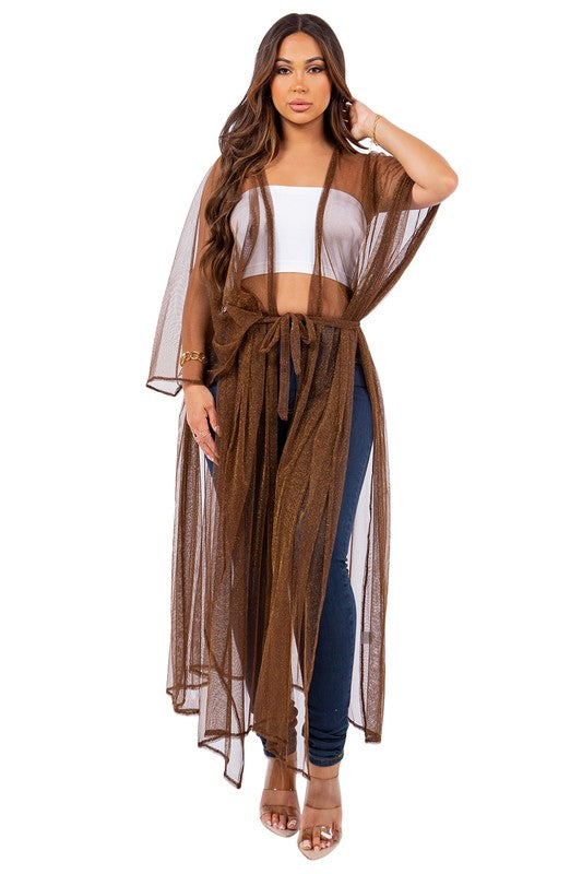 MESH MAXI COVER-UP