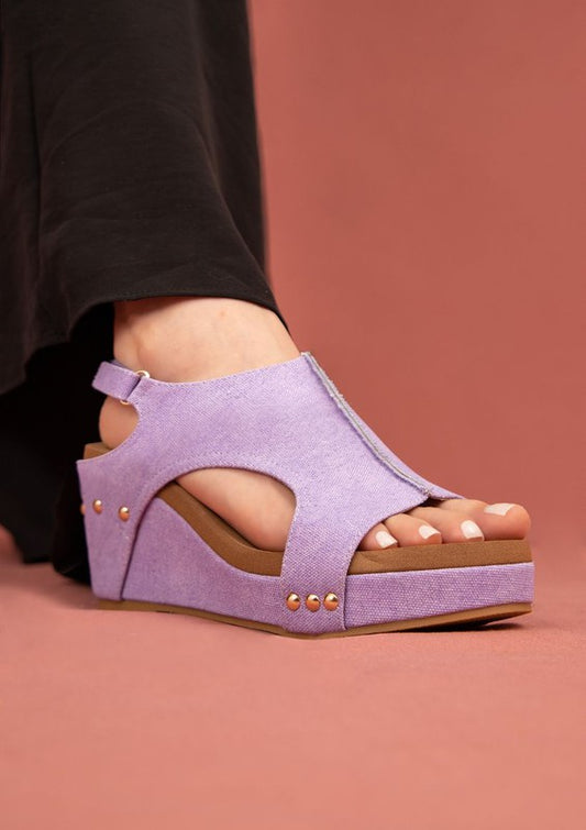 CANVA SLINGBACK WEDGE