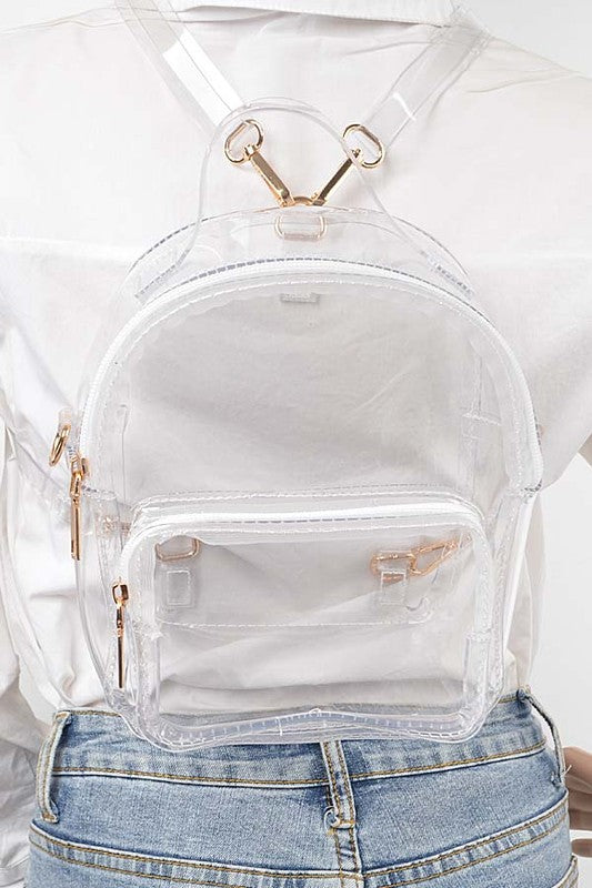 TRANSPARENT SMALL BACKPACK