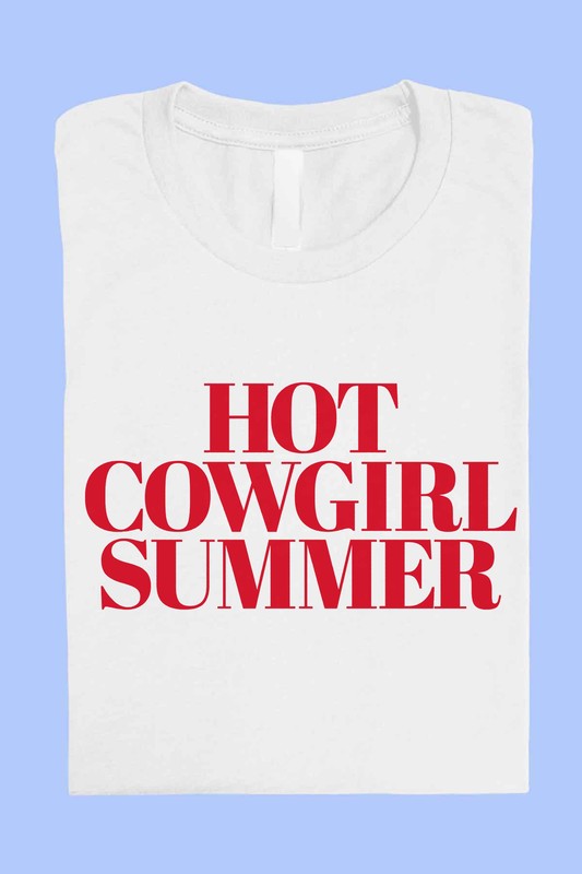 HOT COWGIRL SUMMER GRAPHIC TEE