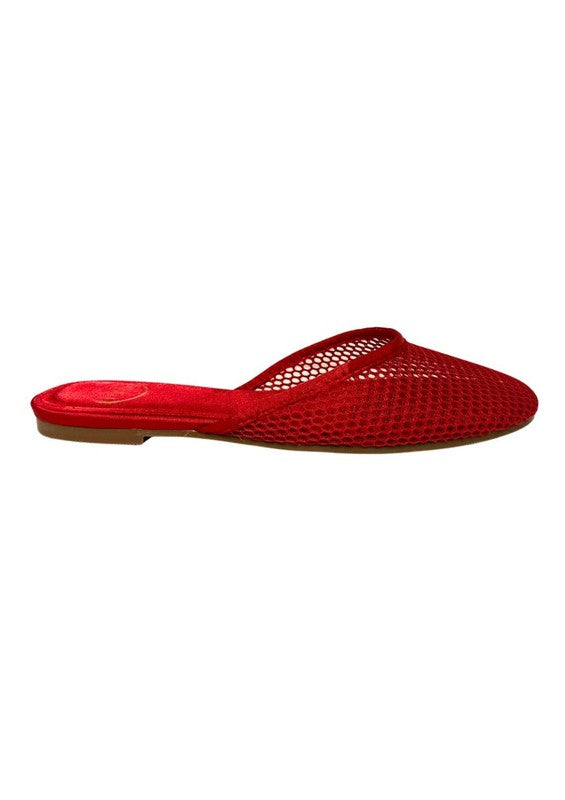 LEVI SLIP ON MESH FASHIONABLE FLATS